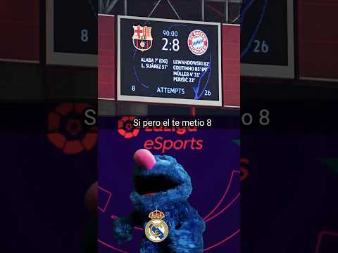 Bayern (8-2) Barca 2020 Barcelona (4-1) Bayern 2024 Real Madrid (0-4) Culés Revancha Completada