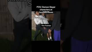 DEMON SLAYERS AT HOUNTED HOUSE 🤣🤣🤣 FUNNY