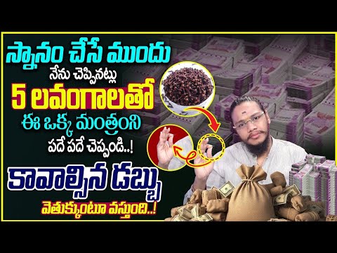 Vibrant Vamsi : Powerful Money Attracting Remedies || Attract Money With 24 hours |Law Of Attraction