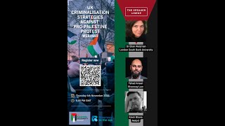 UK Criminalisation Strategies Against Pro-Palestine Protest