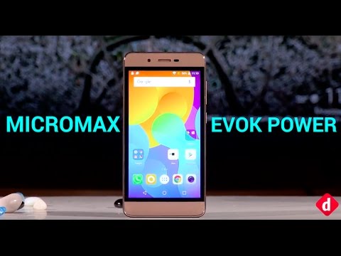 (ENGLISH) Micromax Evok Power: Unboxing &  First Impressions - Digit.in