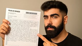 O MELHOR VÍDEO DE REDAÇÃO DO YOUTUBE!!!
