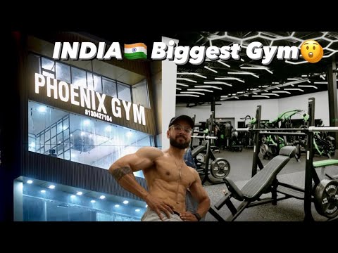 INDIA BIGGEST GYM🇮🇳❤️ Phoeinix GYM Rohini