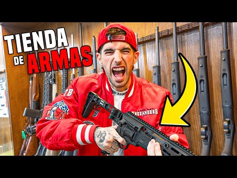 COMPRAMOS ARMAS EN UNA TIENDA DE ARMAS REAL !!