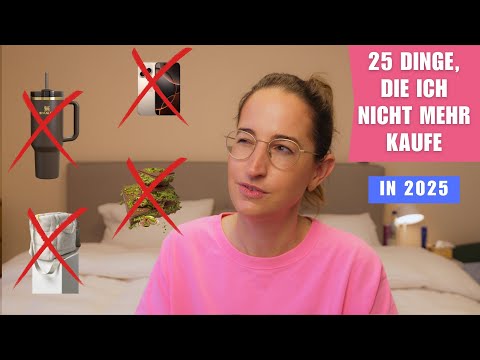 DAFÜR gebe ich 2025 KEIN GELD mehr aus | Clean ELizabeth