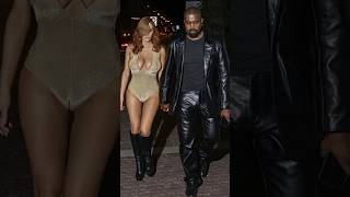 Kanye West & Bianca Censori stepped out in Basel, Switzerland last night looking amazing 🔥 #ye