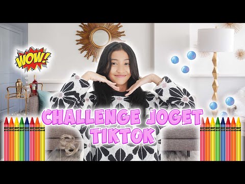 MEWARNAI BERUJUNG CHALLENGE JOGET TIKTOK 🤣🤣 #vloganak #funny #lucu #tiktok