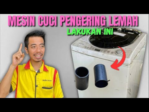 MESIN CUCI POLYTRON PENGERING LEMAH...LAKUKAN INI❗❗