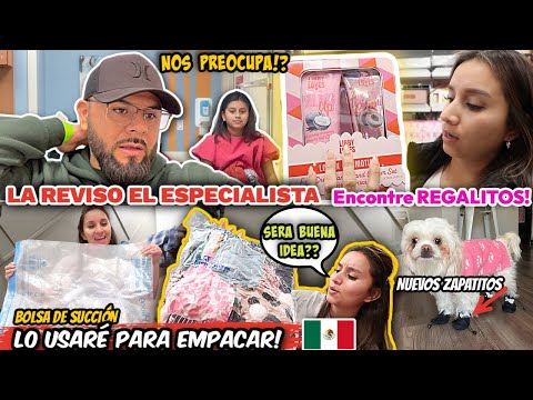 ESTO NOS DIJO EL MEDICO DE NUESTRA HIJA🤔| Regalitos para llevar a MEXICO🇲🇽| MI MÉTODO PARA EMPACAR‼️