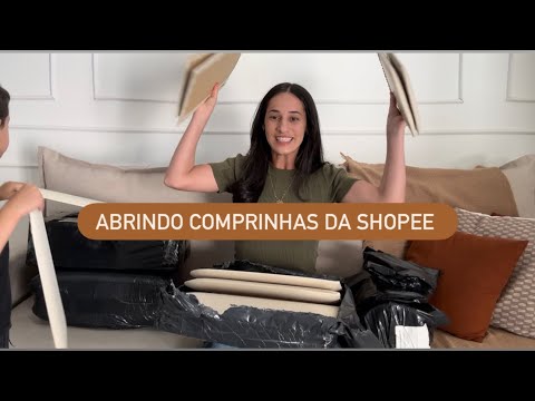 Abrindo comprinhas da Shopee pro quartinho das crianças