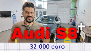 Acest Audi S8+ este un monstru pe sosele