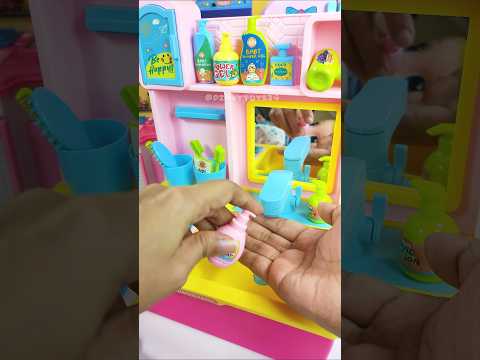 Kitchen Bathroom Sink Cleaning Set Toys, Satisfying With Unboxing ASMR Videos #shorts