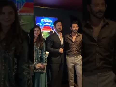 Faisal Qureshi Azan Sami At SHER Last Episode Premier #pakistan #pakistanidrama #ytshorts