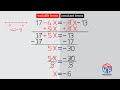 Solving Equations with Variables on Both Sides