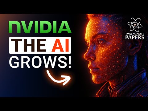 NVIDIA’s New AI: Growing Worlds From Nothing!