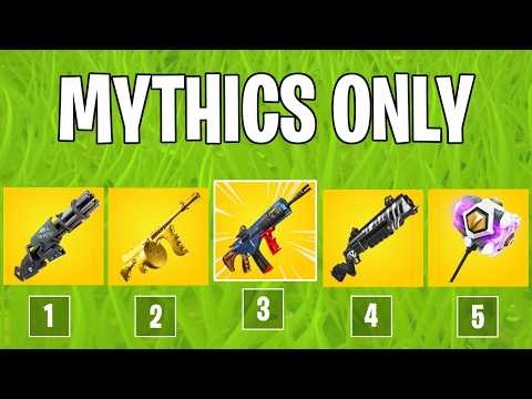 I Only Used Mythics In Fortnite Reload