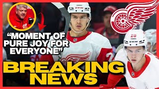 🏒 JOHANSSON'S UNFORGETTABLE FIRST GOAL! YOU NEED TO SEE THIS! 🔥| DETROIT RED WINGS NEWS TODAY
