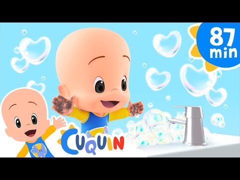 Lave as suas mãozinhas com Cuquin 🧼 e mais músicas infantis de Cleo e Cuquin