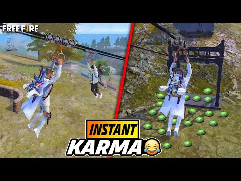 Landmine karma 😂 In Free Fire | Funny Moments 🤣 #Shorts