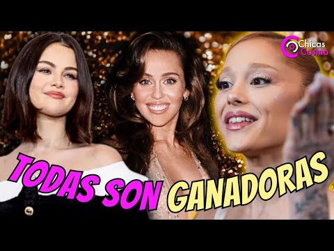 ARIANA SE MUESTRA SUMAMENTE FELIZ POR NOMINACIONES DE ELLA SELENA Y MILEY CYRUS EN LOS GLOBOS DE ORO