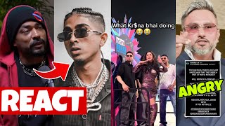 BOHEMIA REACT ON MC STAN WITH NAS❗️| EMIWAY | HONEY SINGH - ALFAAZ ANGRY | KR$NA, RAFTAAR & SM LIVE