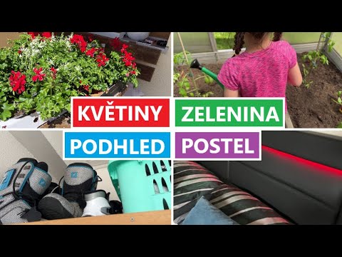 NÁKUP KVĚTIN A ZELENINY DO SKLENÍKU | MamaVlog#659 | Máma v Německu