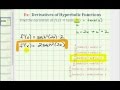 Derivatives of Hyperbolic Functions