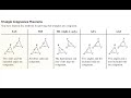 Triangle Congruence Concepts and Applications