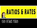 Understanding Rates and Ratios