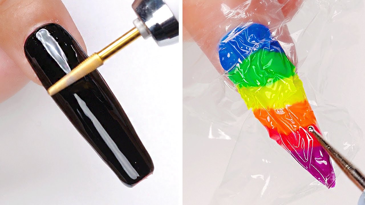 #790 Best Creative Rainbow Nail Art 💞 How To Make Easy Nails