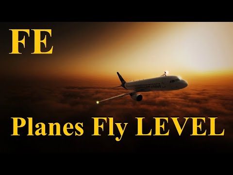 Planes Fly Level on flight tracking software ✅