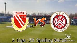 Spitzenspiel beim Tabellenführer!🔥 Energie Cottbus vs. SV Wehen Wiesbaden Stadionvlog! 🏟⚽️