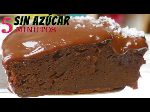 🍰 3 Bizcochos de CACAO Sin Azúcar (Pocos Ingredientes y muy Rápidos)