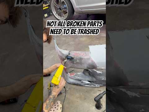 Rare OEM TRD Bumper Plastic Weld Repair #MR2 #Toyota #TRD