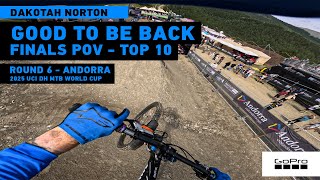 GoPro: Top 10 for Dakotah Norton - Andorra - '25 UCI DH MTB World Cup