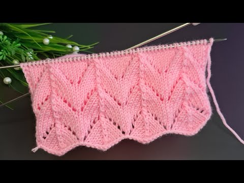 İki şiş kolay örgü yelek model anlatımı 🧶Eays crochet knitting patterns