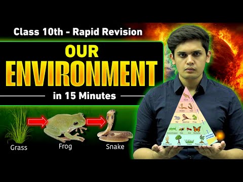 Our Environment in 15 Minutes🔥| Class 10th | Rapid Revision | Prashant Kirad