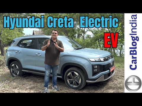 Hyundai Creta Electric aka Creta EV Walkaround- All You Need To Know!