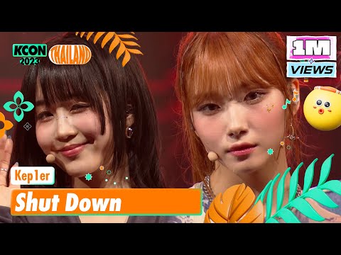 [KCON 2023 THAILAND] Kep1er - shut Down (원곡 : BLACKPINK) | Mnet 230406 방송