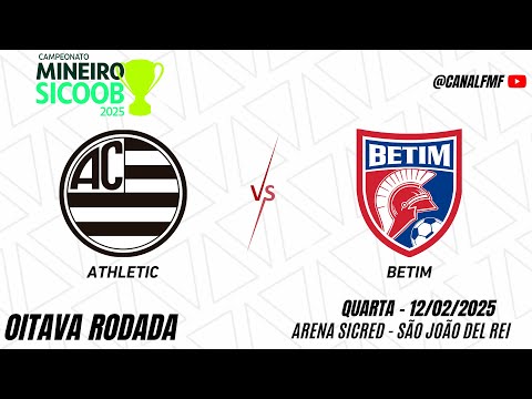 Athletic x Betim - Oitava rodada Campeonato Mineiro Módulo I