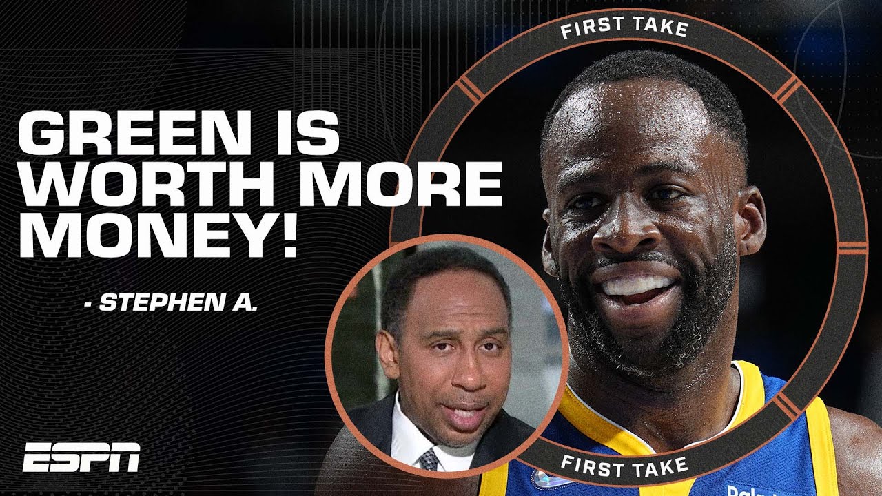 Draymond Green is EASILY worth another 0M! 💰 – Stephen A. | First Take