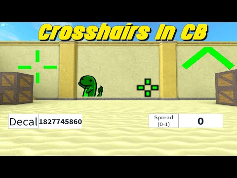 Cbro Crosshair Codes 07 2021 - roblox how to make a crosshair