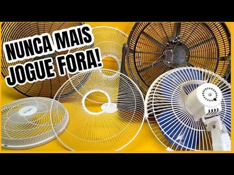 5 IDEIAS INCRÍVEIS E ÚTEIS PARA REUTILIZAR GRADE DE VENTILADOR VELHO!!!