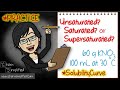 Saturation and Solubility of KNO3
