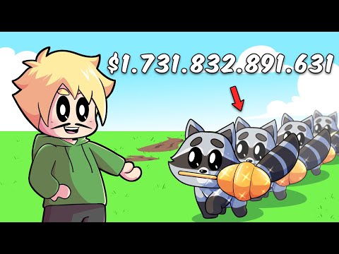 Mulai dari Awal pake Pasukan Pet RAKUN di Grow a Garden!!