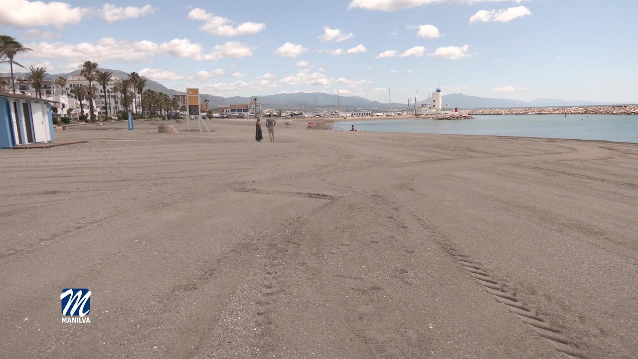 Finalizados los trabajos de acondicionamiento de la playa Las Gaviotas