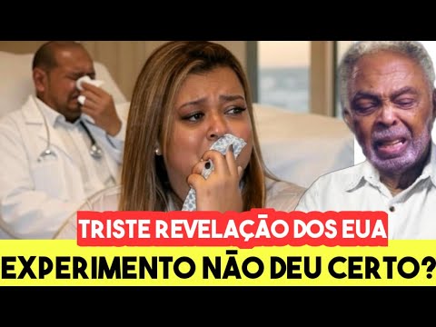 Preta Gil triste revelação direto do hospital nos EUA! Tratamento experiment@l infelizmente