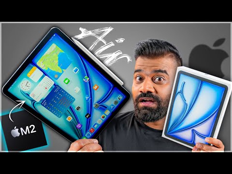 iPad Air M2 Unboxing & First Look - Best For Students🔥🔥🔥