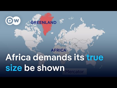 YouTube video thumbnail: Mercator Map Criticised for Marginalising Africa