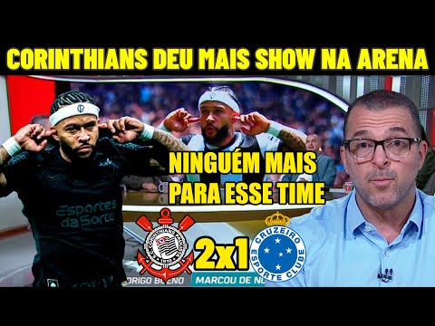 PÓS JOGO CORINTHIANS DAR SHOUW E ESTRAÇALHA O CRUZEIRO ! CORINTHIANS 2X1 CRUZEIRO MELHORES MOMENTOS